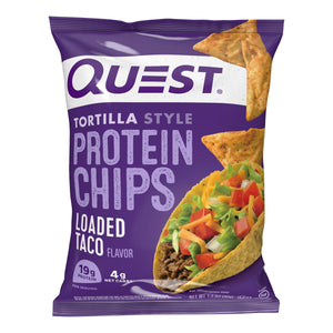 Chips protéinées Quest style tortilla - Taco chargé - 1 sac