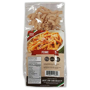 Great Low Carb Bread Company - Penne - 8 oz bag