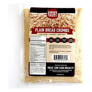 Great Low Carb Bread Company - Bread Crumbs - Plain flavour - 4 oz bag
