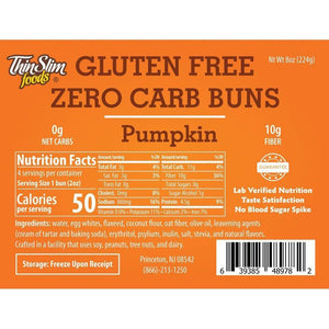 ThinSlim Foods - Gluten Free Rolls - Pumpkin