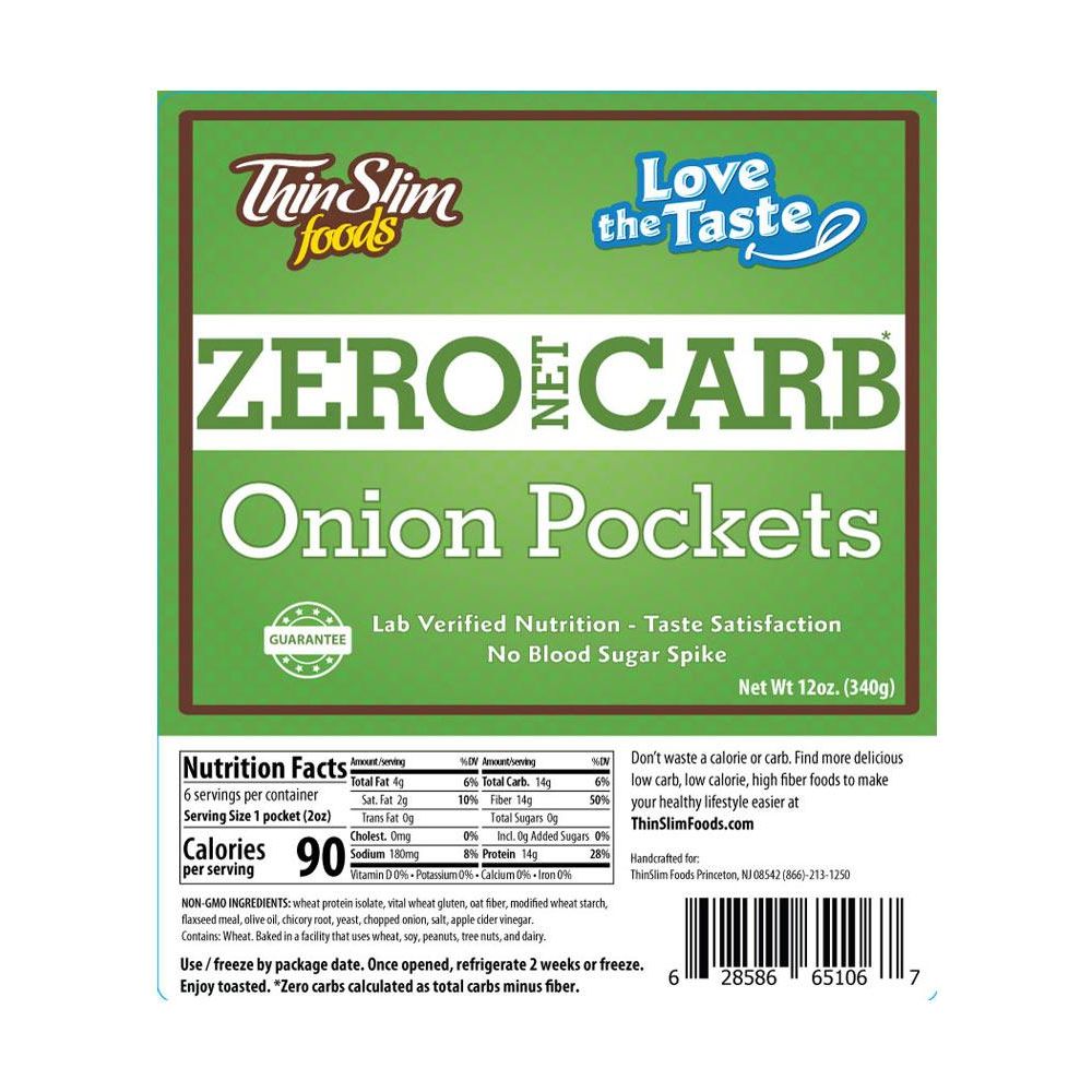 ThinSlim Foods - Love The Taste - Onion Pockets