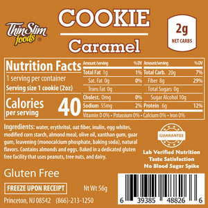 ThinSlim Foods - Cookie - Caramel