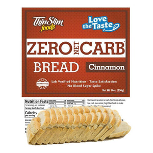 ThinSlim Foods - Love The Taste - Bread - Cinnamon