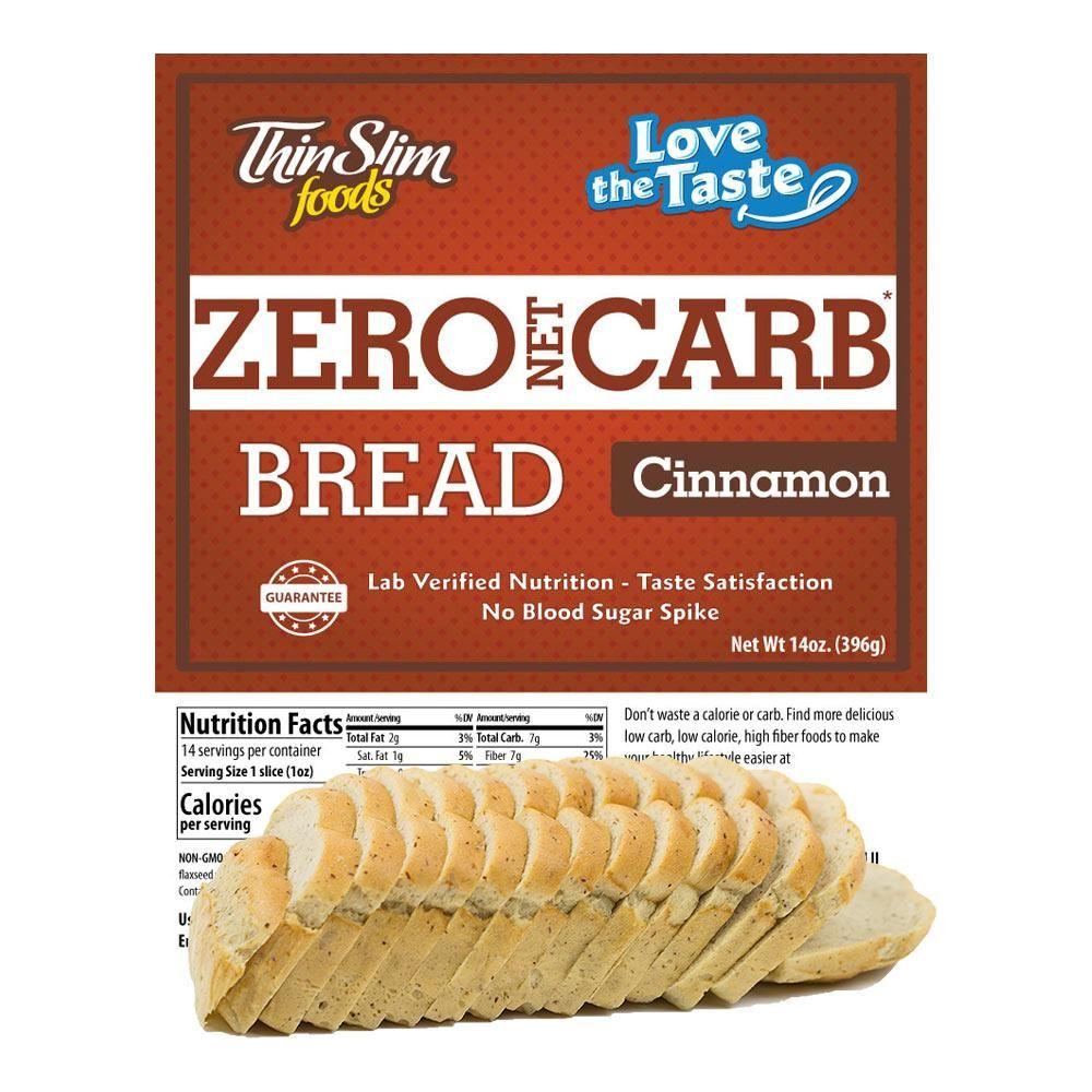 *ThinSlim Foods - Love The Taste - Bread - Cinnamon