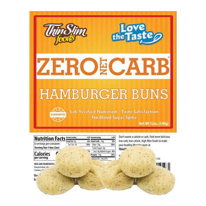 ThinSlim Foods - Love the Taste - Petits pains à hamburger - 12 oz. sac