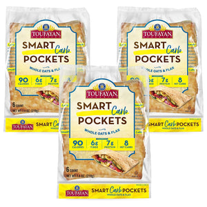 Toufayan Bakeries - Smart Carb Pockets - 6 count