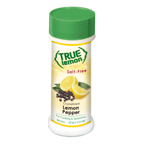 True Lemon - Shaker - Poivre citronné - Sans sel - 2,12 oz