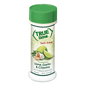 True Lemon - Shaker - Citron vert, ail et coriandre - Sans sel - 1,94 oz