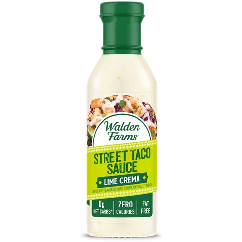 Walden Farms - Sauce Taco Street - Crème au citron vert - 12 oz