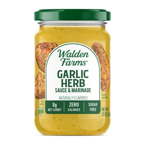Walden Farms - Condiment - Garlic Herb - 12 oz