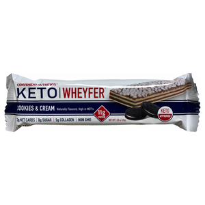 *Nutrition pratique – Barre Keto Wheyfer – Biscuits et crème