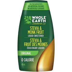 Whole Earth - Stevia & Monk Fruit Liquid - 48ml