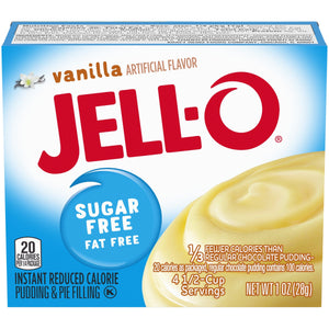 Jell-O Sugar Free Instant Pudding & Pie Filling - Vanilla - 1 oz