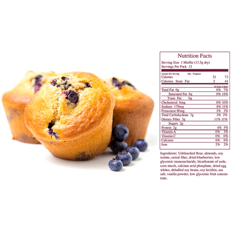 Dixie Muffin Mix - Blueberry Cream - 5.8 oz