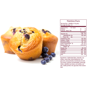 Mélange à muffins Dixie - Crème aux bleuets - 5,8 oz