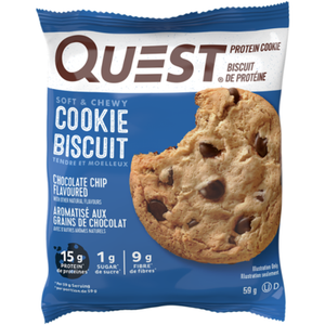 Quest - Soft & Chewy Protein Cookie - Chocolate Chip - 1 Cookie