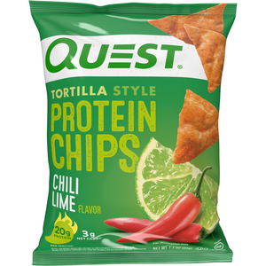 Chips protéinées Quest style tortilla - Chili Lime - 1 sachet
