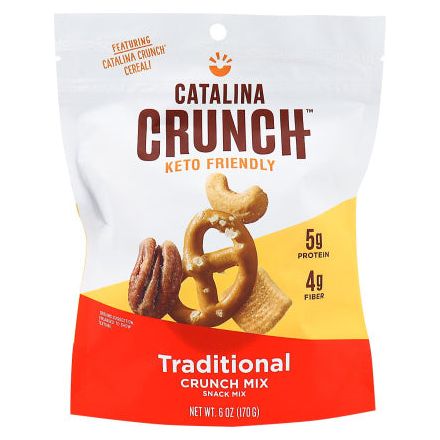 Catalina Crunch - Keto Crunch Mix Snack Mix - Traditional 6 oz