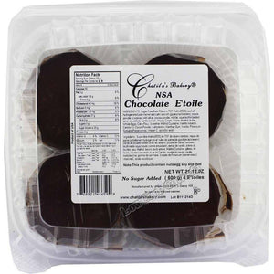 Chatila - No Sugar Added Gluten Free - Chocolate Etoile - 4 Pack (Ship to ONTARIO only-EXTRA shipping fee may apply)