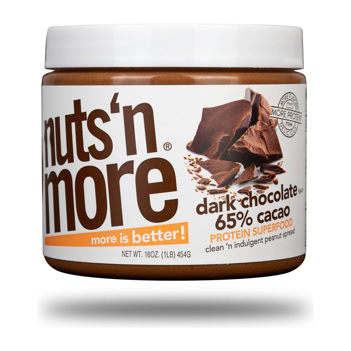 Nuts N More - High Protein Spread - Dark Chocolate - 16 oz
