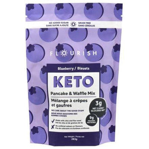 Flourish - Pancakes Keto Pancake & Waffle Mix - Blueberry - 283g