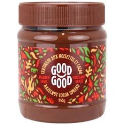 Good Good - Tartinade de cacao aux noisettes - Sans sucre ajouté - Pot de 12 oz
