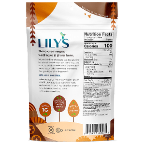 Lily's - Caramels enrobés de chocolat au lait 40 % - 99 g