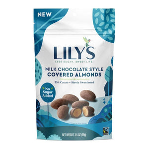 Lily's - Amandes enrobées de chocolat au lait 40 % - 99 g 