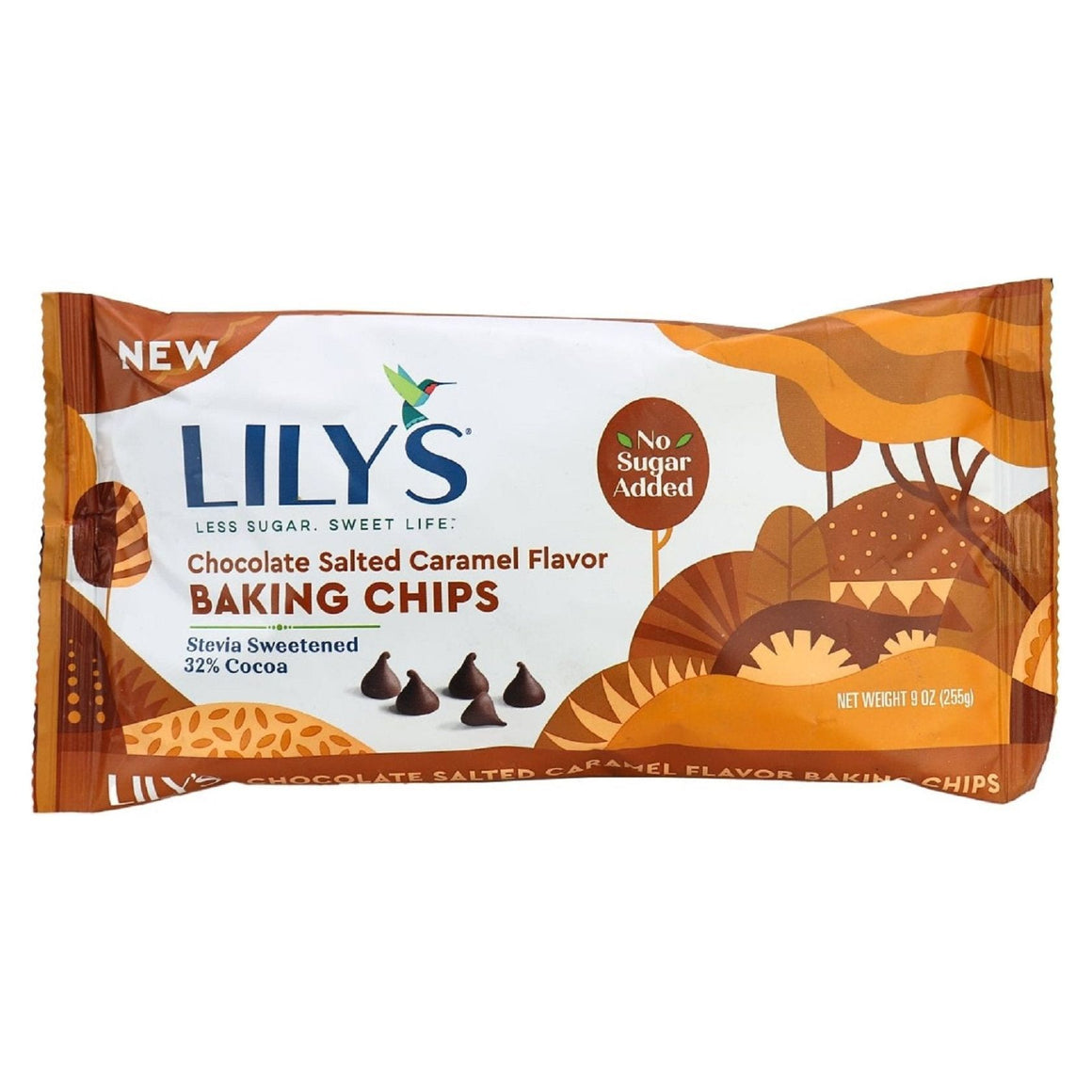 Lily's - Baking Chips - Chocolate Salted Caramel Flavor - 255 g