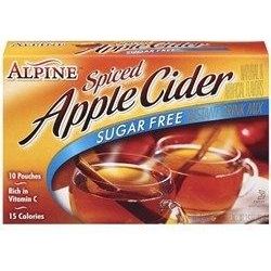 Alpine Cider - Sugar Free Spiced Apple Cider - 10 pouches - Low Carb Canada