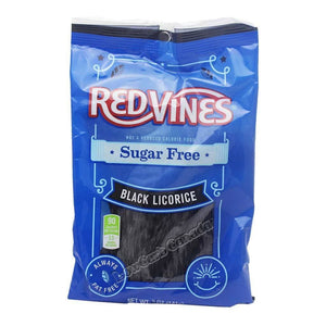 American Licorice - Sugar Free Vines - Black Licorice - 5 oz Bag - Low Carb Canada - 1