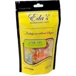 Eda's Sugar Free Hard Candy - Sour Mix - 3.5 oz - Low Carb Canada