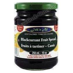 Jok n Al - Fruit Spreads - Blackcurrant - 10 oz - Low Carb Canada