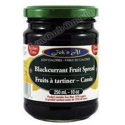 Jok n Al - Fruit Spreads - Blackcurrant - 10 oz - Low Carb Canada