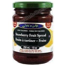 Jok n Al - Fruit Spreads - Strawberry - 10 oz - Low Carb Canada