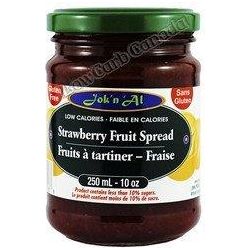 Jok n Al - Fruit Spreads - Strawberry - 10 oz - Low Carb Canada