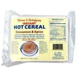 Dixie - Instant Hot Cereal - Cinnamon Spice - 5 Pk - Low Carb Canada