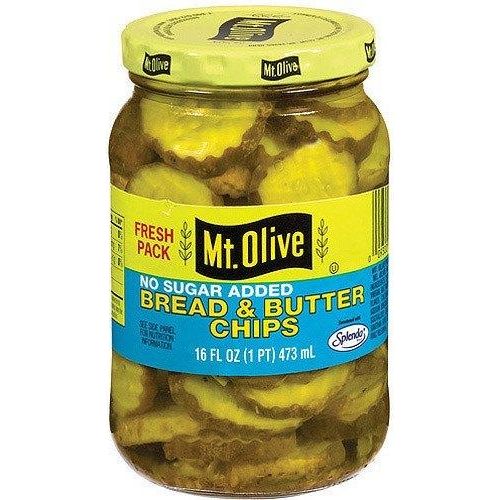 Mt. Olive - Sugar Free - Bread & Butter Chips - 16 fl oz - Low Carb Canada