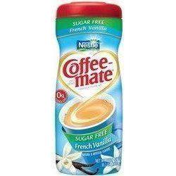 Nestle - Sugar Free Coffee Mate Powder - French Vanilla - 10.2 oz - Low Carb Canada