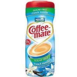 Nestle - Sugar Free Coffee Mate Powder - French Vanilla - 10.2 oz - Low Carb Canada