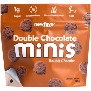 *Nouveau favori - Mini biscuits double chocolat - 60 g