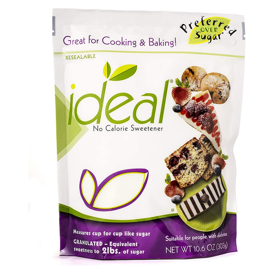 Ideal - No Calorie Sweetener - 10.6 oz