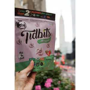 Tidbits - Sugar Free Meringues - Strawberry -40g