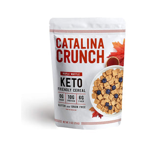 Catalina Crunch - Keto Friendly Cereal - Maple Waffle - 9 oz.